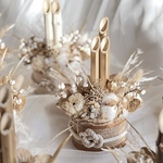 ゴールド KADOMATSU  門松飾り 門松 インテリア 正月飾り　【12月下旬にお届け】