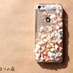 送料無料！小さな貝殻のスマホケース