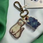 【送料無料】オホーツクの動物たちキーホルダー（イタチの仲間イイズナ1点）