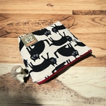 Ｙ様専用⭐︎保冷保温ポーチM（動物🐈‍⬛🦥💕）