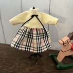 アンティーユ　オビツ11服  長袖コーデュロイワンピース　