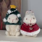 こうさぎ　テディベア用　クリスマスコスチューム　ツリーのみ