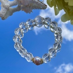 NYUNYUCOLO様専用　あらゆる願いをかなえる玉を抱いた守護龍☆☆12ミリ水晶大玉です☆龍神