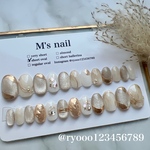 【完成品】全サイズ入りネイルチップ/24枚