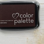 【在庫限り】カラーパレット ブラウン茶インク