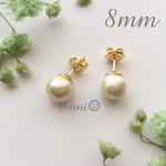 再々…販【OPEN♡SALE】上質 8mmコットンパール ピアス