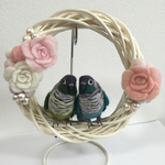 ※専用ページです※ミルティア様のウロコインコちゃんペアのリース♪