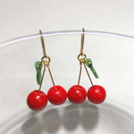 さくらんぼピアス/イヤリング
