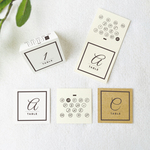 1枚180円〜 エスコートカード テーブル全体図付き / MALONE-H