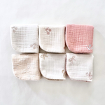 【受注制作】チェリー刺繍ガーゼハンカチ𓂃𓈒𓏸