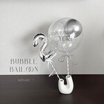 シャボンバルーン＆ナンバースティック silver 2set