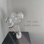 シャボンバルーン＆ナンバー スティック milk sugar 2set