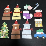 壁面飾りクリスマス④