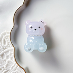マグネット🧲耳にちびっこくまさん♡いつも一緒(⑉• •⑉)♡ 今年最後のありがとう販売会♬.*ﾟ【夢みるくまさん】