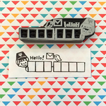 郵便番号枠＊郵便屋さん「Hello!」