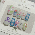 full order ♡ 専用ページ｜カラフルな色鉛筆デザイン 推し活ネイル🪴🤎