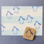 ヒゲペンギンスタンプ
