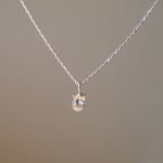*outlet!* モルガナイトのシルバーネックレス silver925◼pivo◼2239