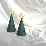 再販‼︎クリスマスツリーオブジェ・・Albero di Natale  クリスマスツリー  2個セット・・・《送料無料》