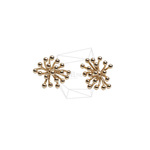ERG-2929-G【2個入り】フラワーピアス/Flower Ear Post earring