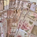 NEW【在庫一掃セール】【海外デザペ】A5デザインペーパー「ROSE collage｣
