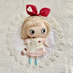 イーマリーちゃん　いちごのショートケーキなワンピース&モバイルポシェット🍓🍰✨