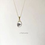 "プラチナ ルチルクォーツ"necklace "ONE-OFF"ネックレス