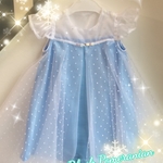 【ラスト1着110㎝！在庫のみsale中】￥2800→￥2200雪の女王風ドレス　(100 110)