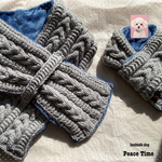 わんちゃんとお揃いマフラー