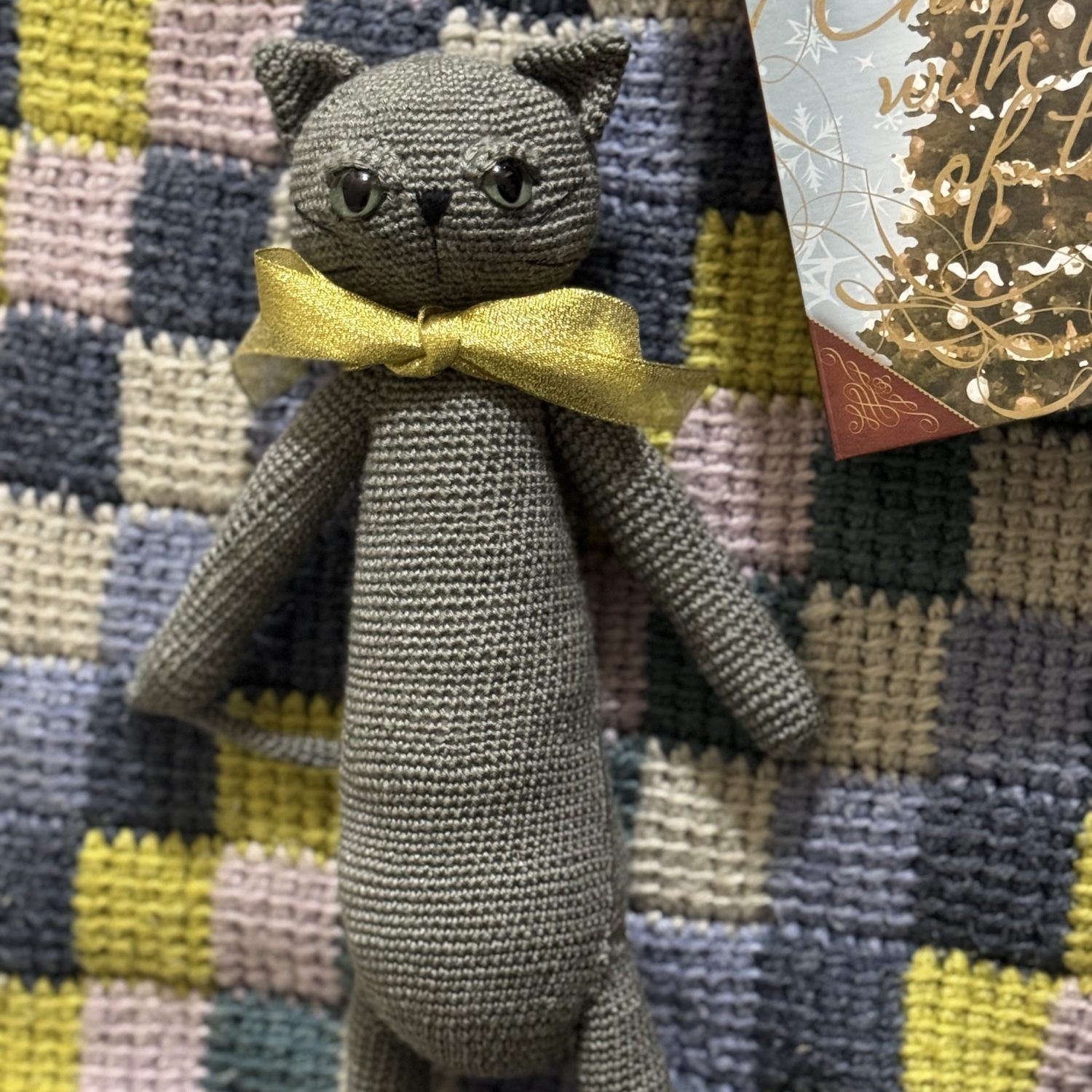 まあるう様専用ページ】白シャム猫さんのあみぐるみとキーホルダー