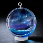 星海スコープ 宇宙レジン キーホルダー   001