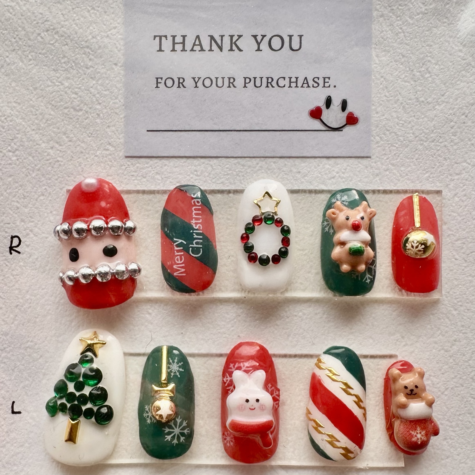 クリスマス - ネイルチップの人気通販 | minne byGMOペパボ 国内最大級 