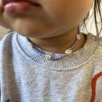 🆕Baby kids flowerビーズネックレス