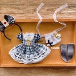 JANAYA オビツ11 ob11服　アリスワンピース　4点セット　翌日発送