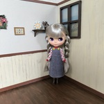 カットソー・サロペットスカート