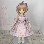 ナチュラルフラワーのフリルワンピースセット ✢幼sdｻｲｽﾞ