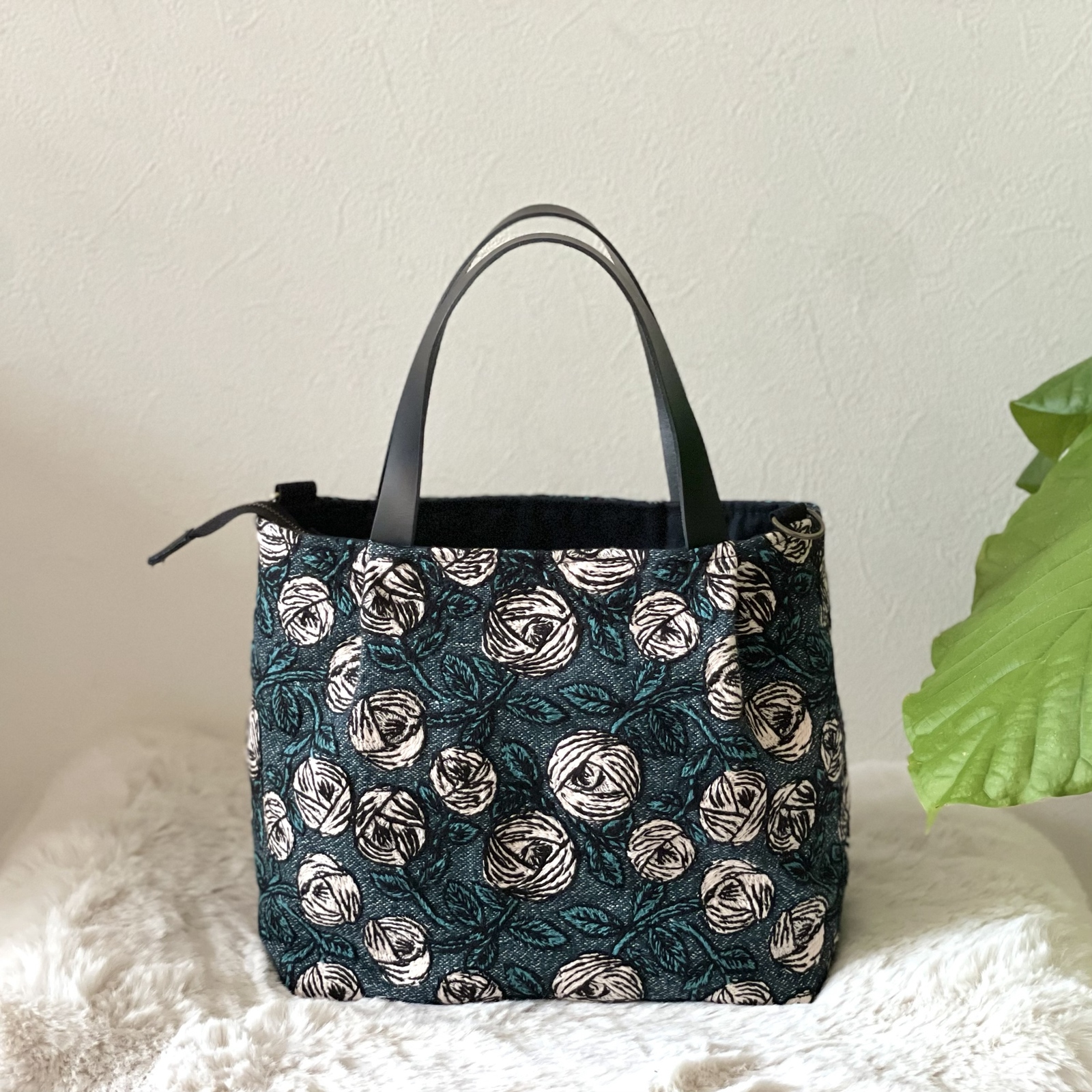 ⚮̈ミナペルホネン　rosy かくれんぼトート　タック入 ⚮̈ミナペルホネン rosy かくれんぼトート タック入