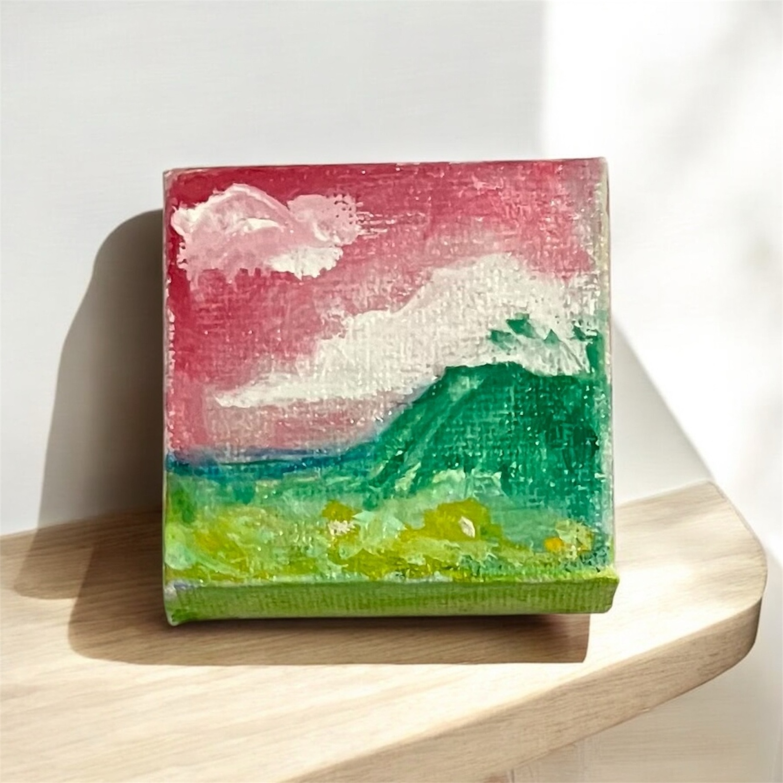 油絵 絵画 孟冬 - HR | minne 国内最大級のハンドメイド