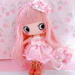 リボンパーティドレス🌸🎀ファーバッグもついてるよ‎🤍🎀薄いパステルピンク