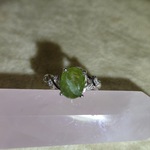 変わった　エメラルド(⁠ʘ⁠ᴗ⁠ʘ⁠✿⁠)リング