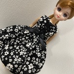 リカちゃん服　ワンピース　ドレス