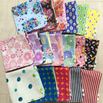 送料無料＊②選べる4重ガーゼハンカチ3枚セット＊①〜⑤すべての柄から選んでね♪
