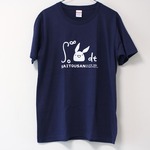積分サイトウサンTシャツ　ネイビー(男性用L)