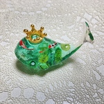 《受注生産》ハーバリウムくじら（モネの池）