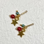 リカちゃんクリスマスピアス