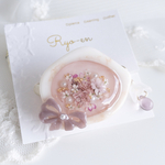 〖ﾍｱｺﾞﾑ〗nuance ribbon⌇ﾋﾟﾝｸ　　　　　　　　　　　　　　　　　ﾚｼﾞﾝﾍｱｱｸｾｻﾘｰ　ﾚｼﾞﾝﾍｱｺﾞﾑ　ﾌﾗﾜｰﾍｱｺﾞﾑ　ﾚｼﾞﾝﾍｱｱｸｾｻﾘｰ