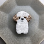 ブローチ＊シーズー　＊C