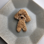 ブローチ＊トイプードル　＊B