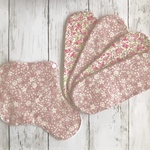  春恋布ナプキン♡ いちご お肌に優しい 無添加ネル  防水ホルダー布ナプキンセット  尿漏れにも