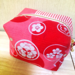 【送料込】訳あり☆和風ポーチ